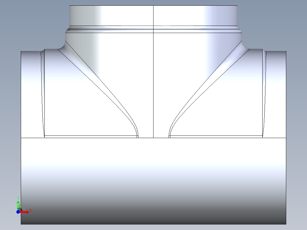 船舶管路系统S23A_SeaDrainPLUS_CleanOutTee-SxSxFPT_37E161104_4in Sea Drain Plus - Cleanout Tee- SxSxFPT前视图