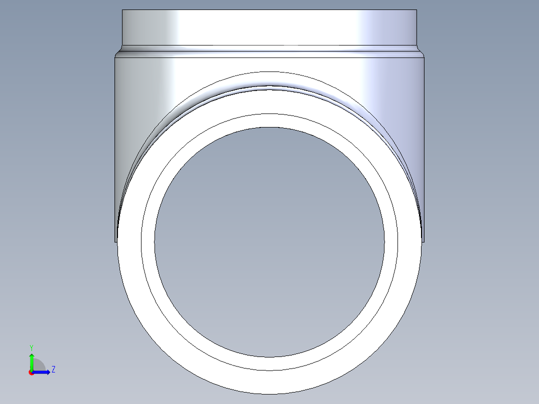 船舶管路系统S23A_SeaDrainPLUS_CleanOutTee-SxSxFPT_37E161104_4in Sea Drain Plus - Cleanout Tee- SxSxFPT左视图