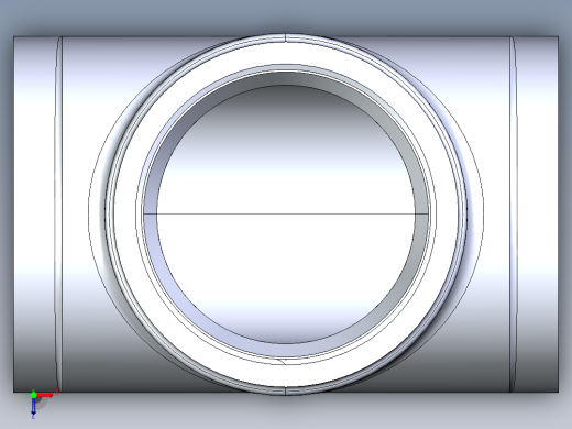 船舶管路系统S23A_SeaDrainPLUS_CleanOutTee-SxSxFPT_37E161104_4in Sea Drain Plus - Cleanout Tee- SxSxFPT俯视缩略图
