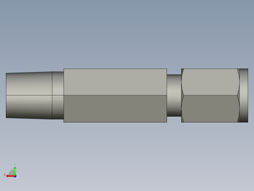 卡套式工业通用硬管接头4-4-4_rbu-s后视缩略图