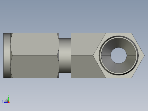 卡套式工业通用硬管接头4-4-4_rbu-s右视缩略图