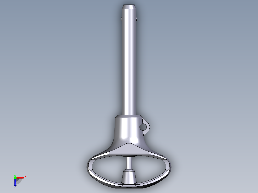 定位扣件(B)2237,2238-3D多系列多零件图纸模型俯视图