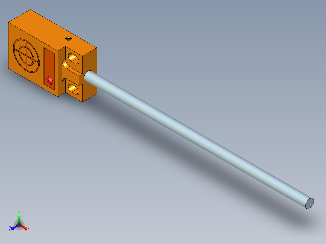 接近传感器CSF31-E04正等轴测图