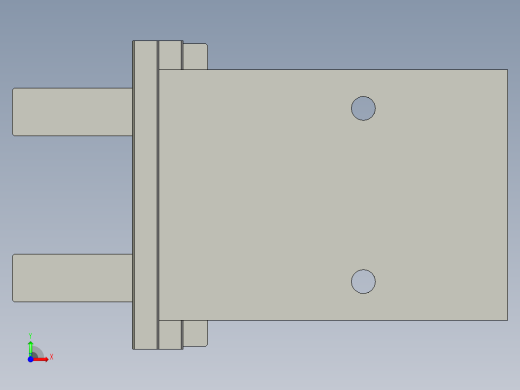 普通气爪PH01-25A前视缩略图