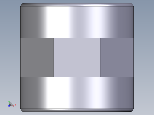 5MIFV 用溶剂焊接插座D和BSP螺纹母端R双插座前视缩略图