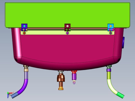 可加湿呼吸气流的设备俯视缩略图