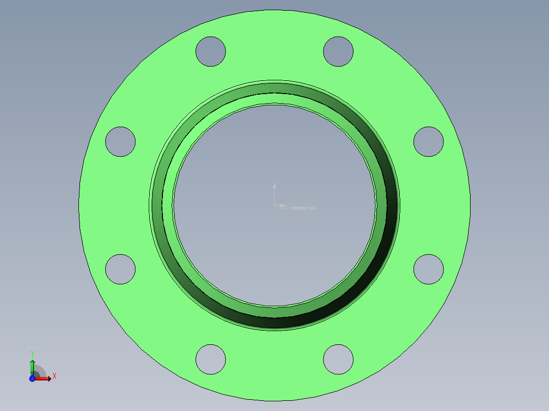 法兰 (26)前视图
