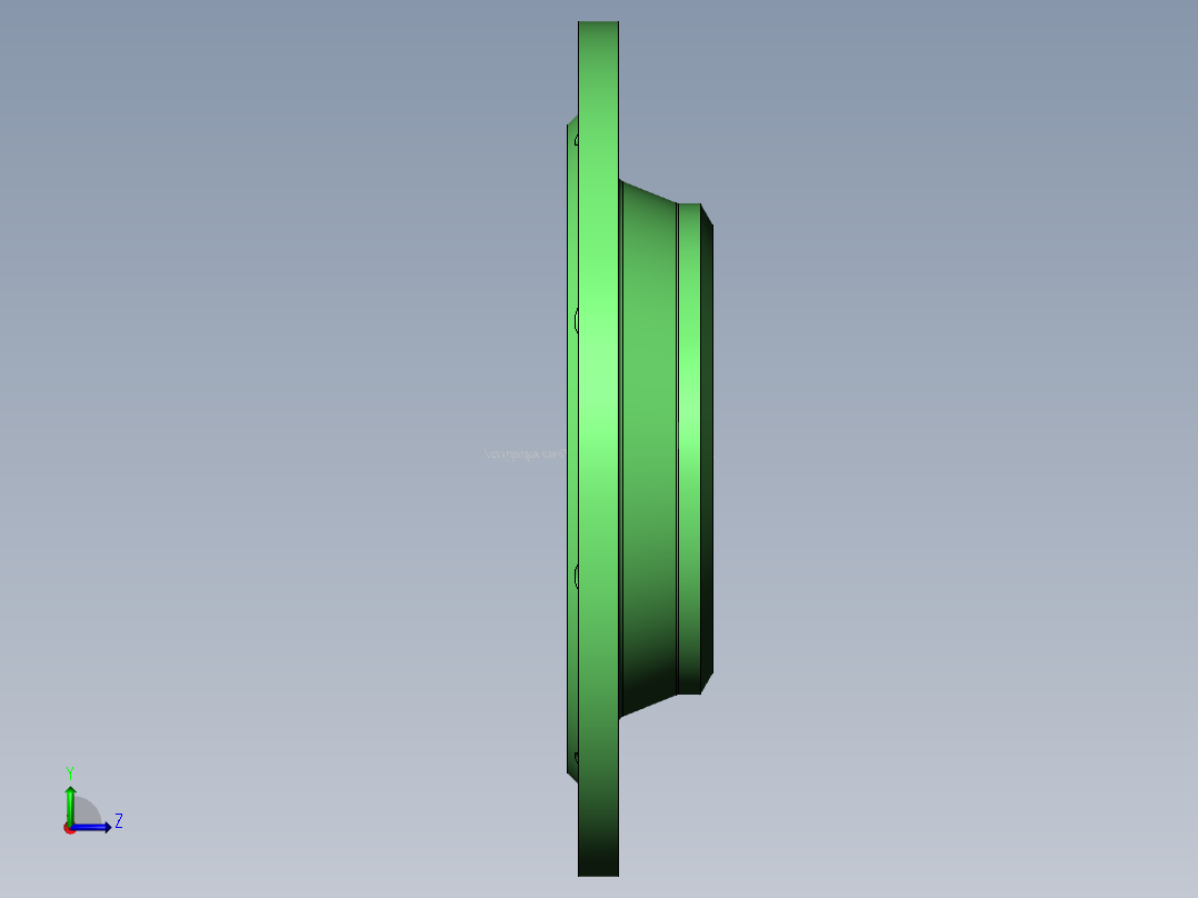 法兰 (26)左视图