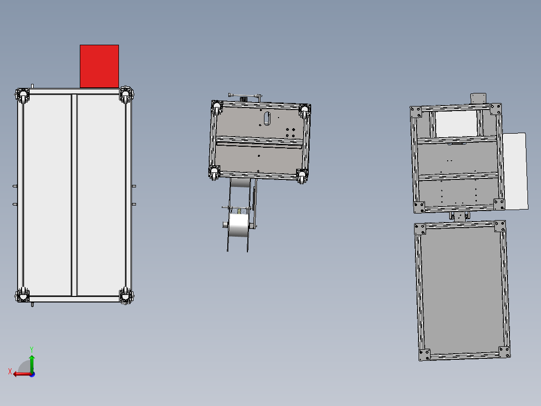 电容剪角折弯sw18可编辑后视图