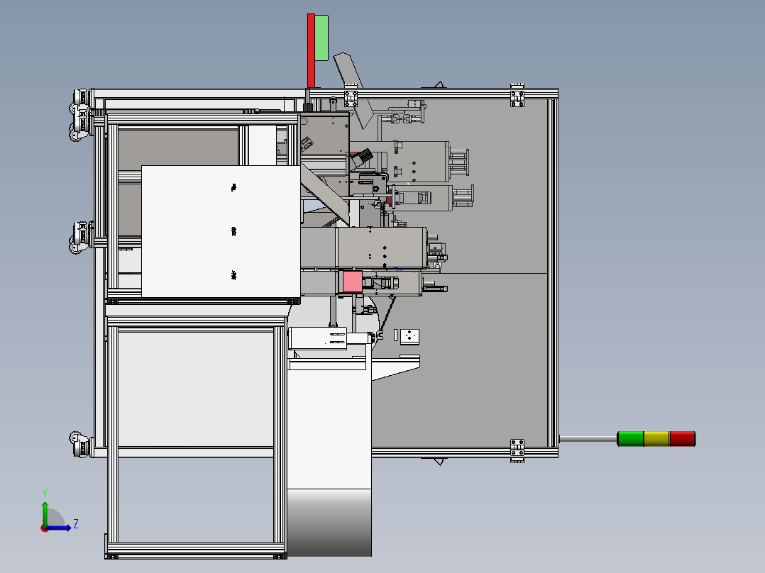 电容剪角折弯sw18可编辑左视图