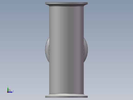 快装三通（多种规格）左视缩略图