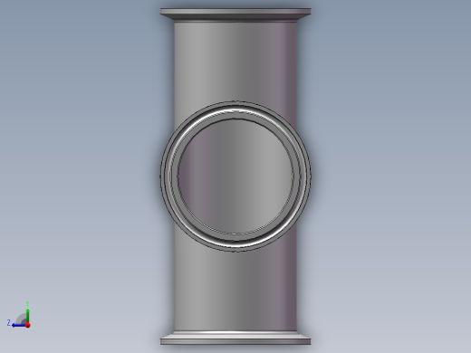 快装三通（多种规格）右视缩略图