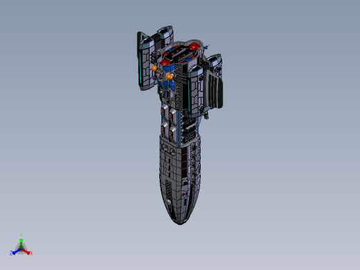USMC Wostok_ST7宇宙飞船  STP正等轴测缩略图