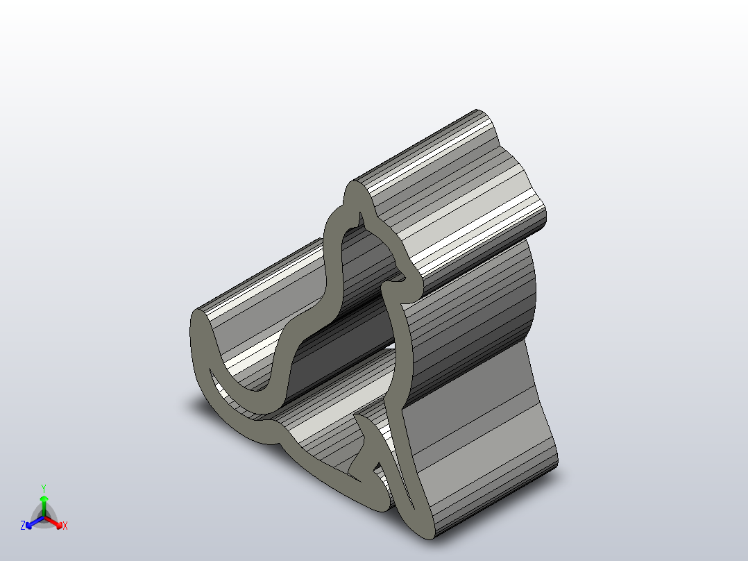 小猫手机支架主视图