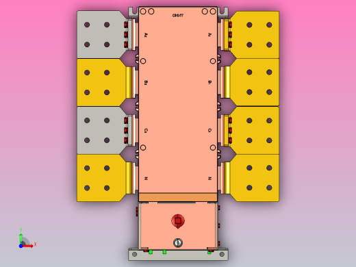 NH40-3150_4SZL 4P自动转换开关三维模型202011前视缩略图