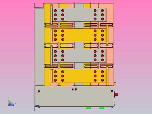 NH40-3150_4SZL 4P自动转换开关三维模型202011左视缩略图