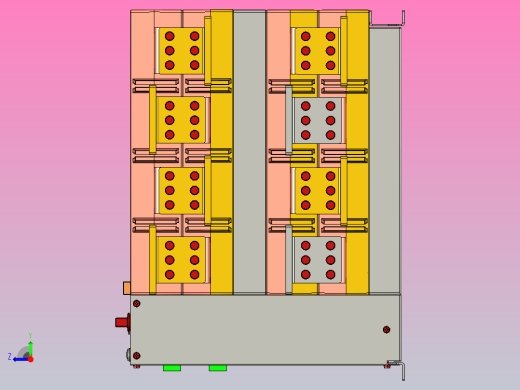 NH40-3150_4SZL 4P自动转换开关三维模型202011右视缩略图