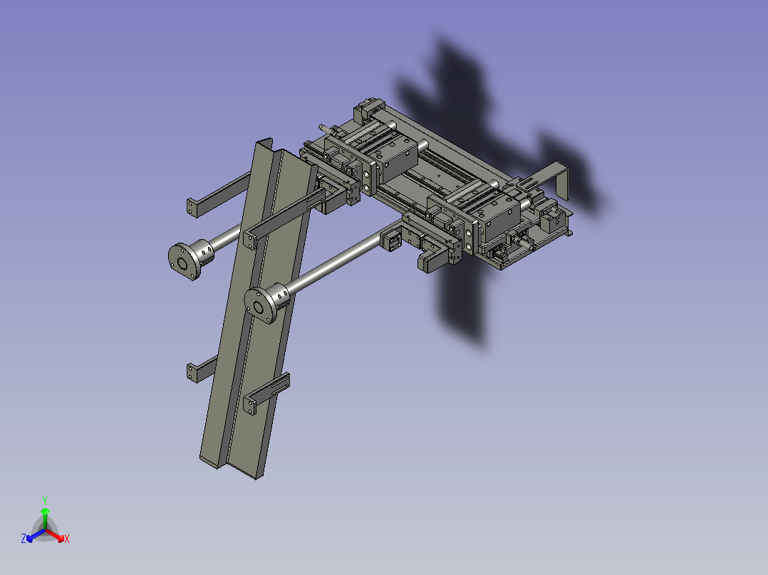 ZK03010不合格品剔除组件主视图