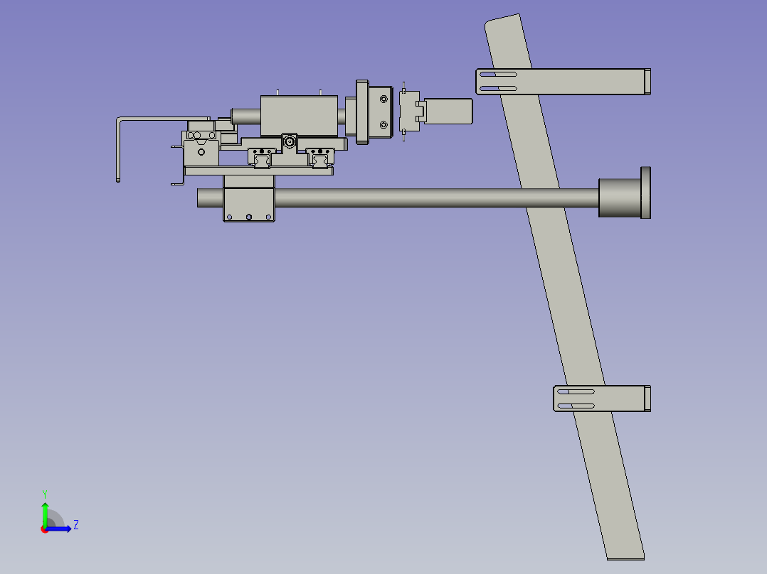 ZK03010不合格品剔除组件左视图