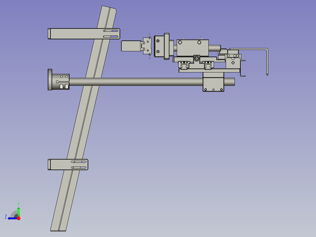 ZK03010不合格品剔除组件右视图
