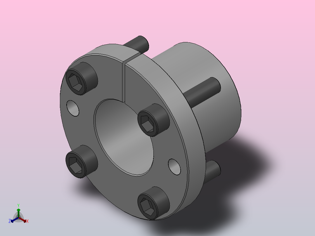 R13型胀紧联接套_R13-19-25主视图