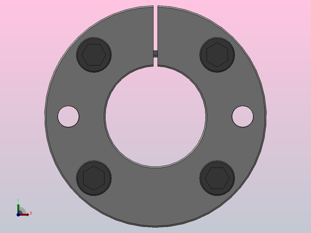R13型胀紧联接套_R13-19-25前视图