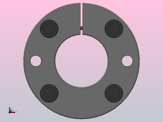 R13型胀紧联接套_R13-19-25前视缩略图
