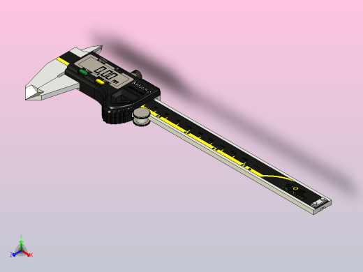 各种系列卡尺模型 (40)正等轴测缩略图