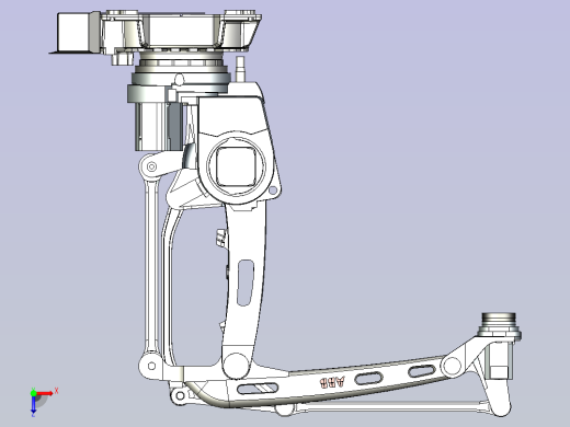 ABB机械手 -IRB-460 3D模型俯视缩略图