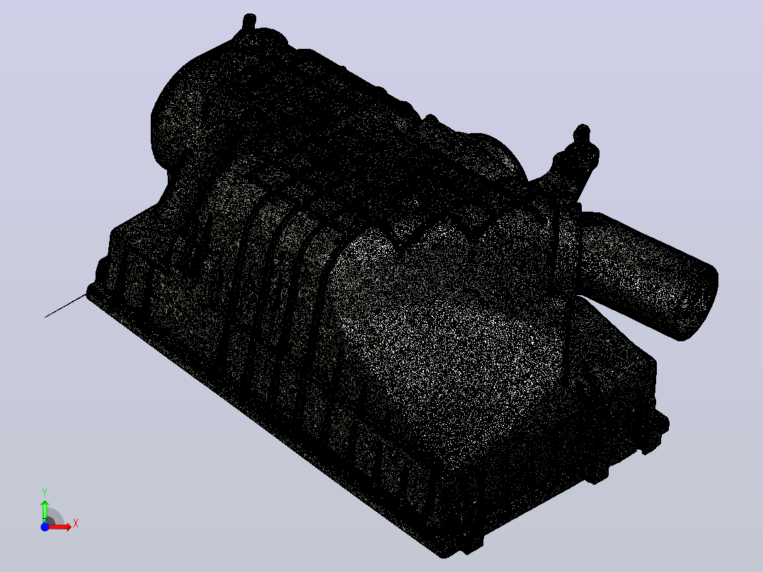 Golf mk2 GTI 8v (PB) 空气滤清器箱前视图