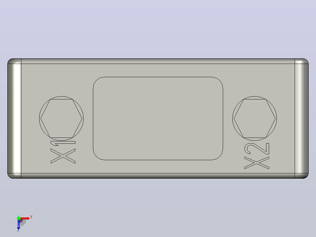 XD1-20限流电抗器三维模型202012俯视图