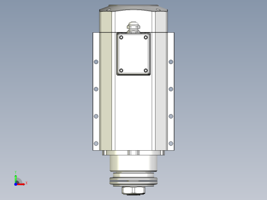 DJ110D-SCF30铝材精密锯切系列电主轴[DJ110D-03-4.0KW-SCF30]前视缩略图