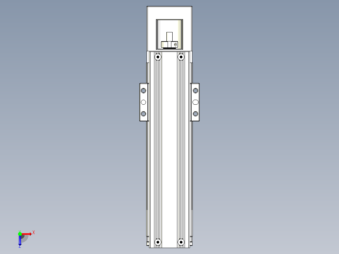 钢基模组TPA-KNR-4002C-150A1-M-F0俯视图