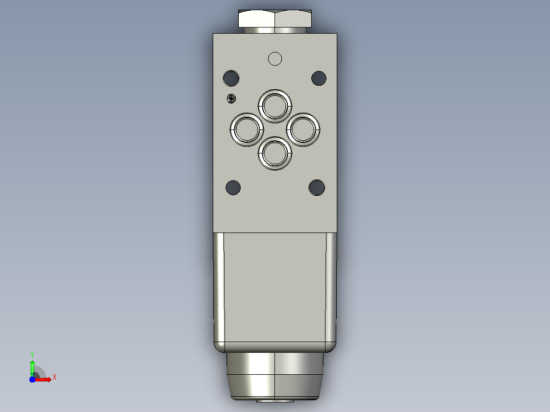 伊顿液压元件DG4V-3S-A-U-60-AC-ROCK前视图