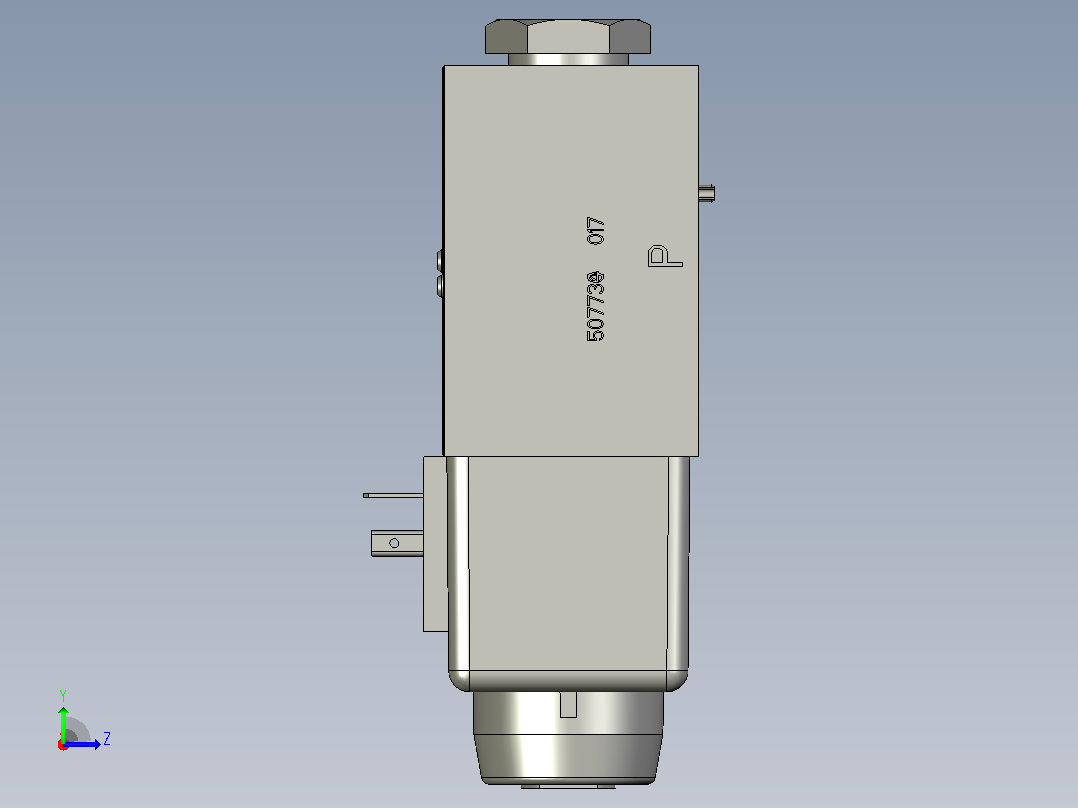 伊顿液压元件DG4V-3S-A-U-60-AC-ROCK左视图