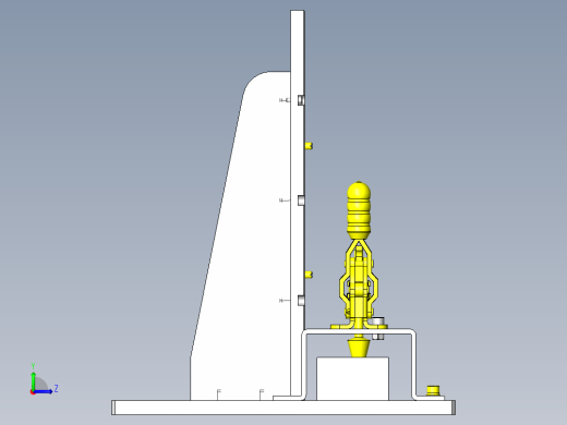 开关耐久试验夹具左视缩略图