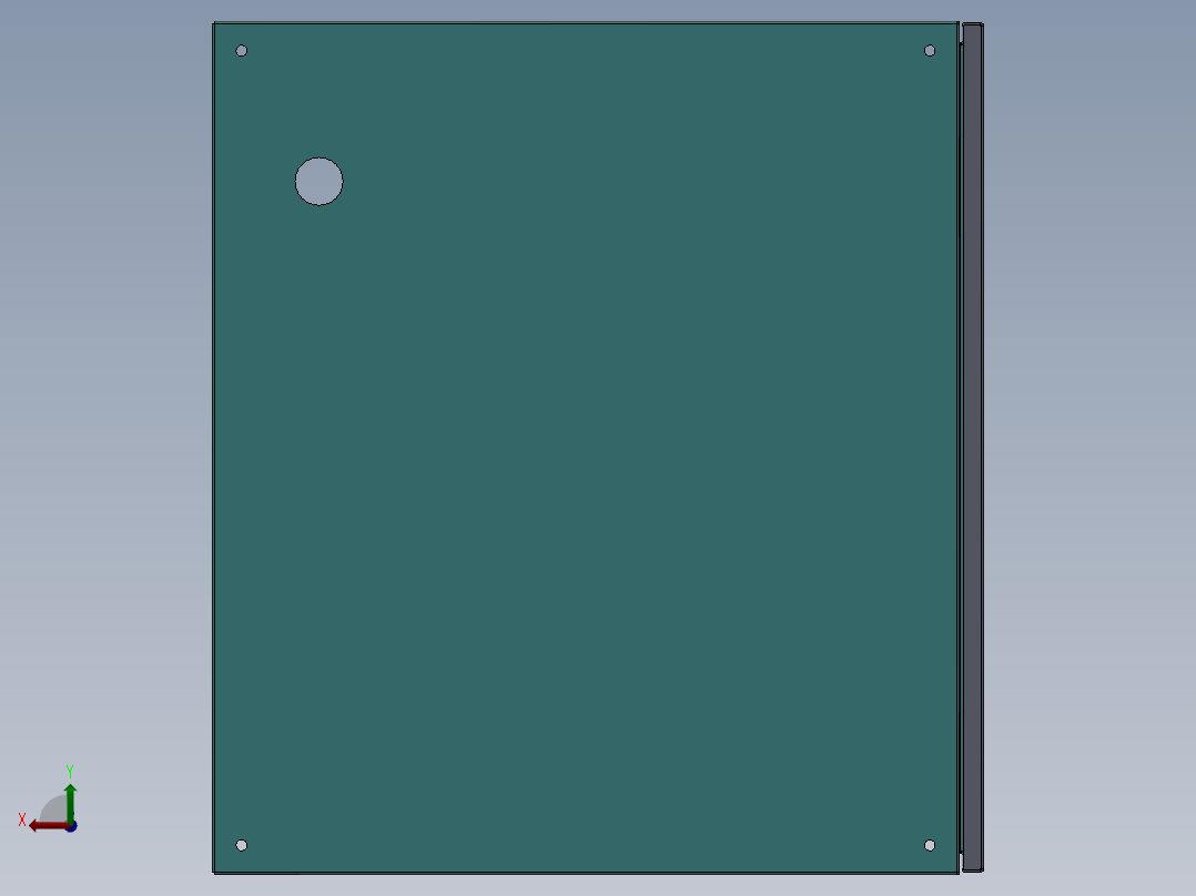 已生产机柜焊机设备（sw16可编辑+工程图+BOM）后视图