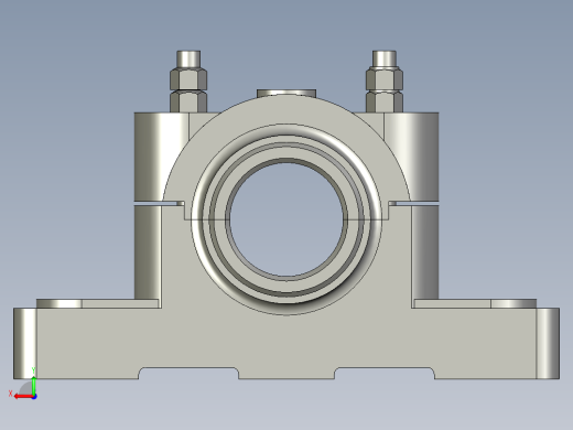 正滑动轴承后视缩略图