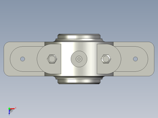 正滑动轴承俯视缩略图