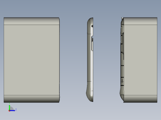 某零件的模具左视缩略图