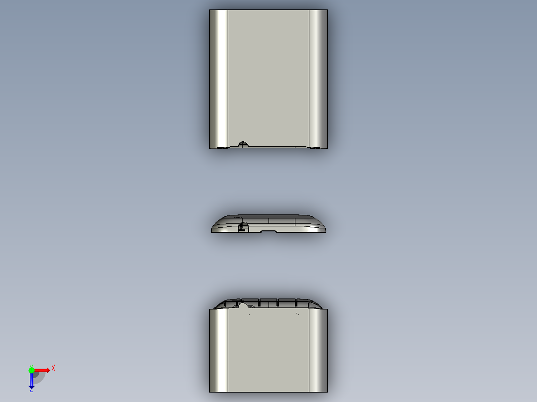 某零件的模具俯视图
