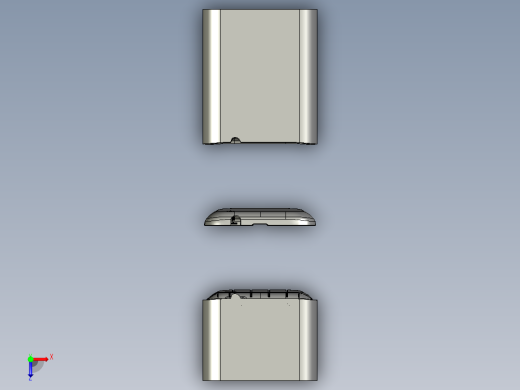 某零件的模具俯视缩略图