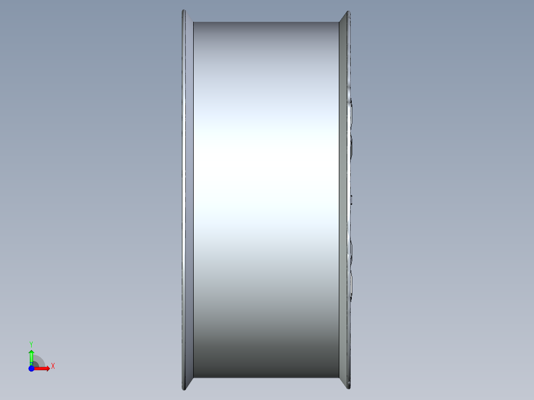 solidworks 汽车轮胎的轮辋前视图