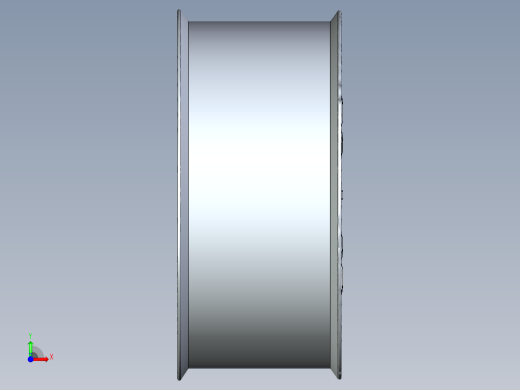solidworks 汽车轮胎的轮辋前视缩略图