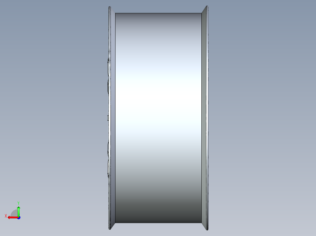 solidworks 汽车轮胎的轮辋后视图