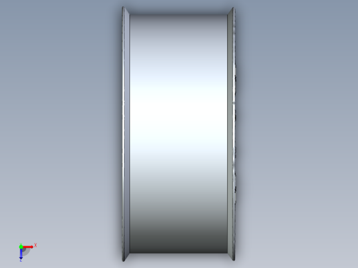 solidworks 汽车轮胎的轮辋俯视缩略图