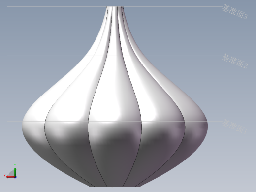 大蒜模型后视缩略图