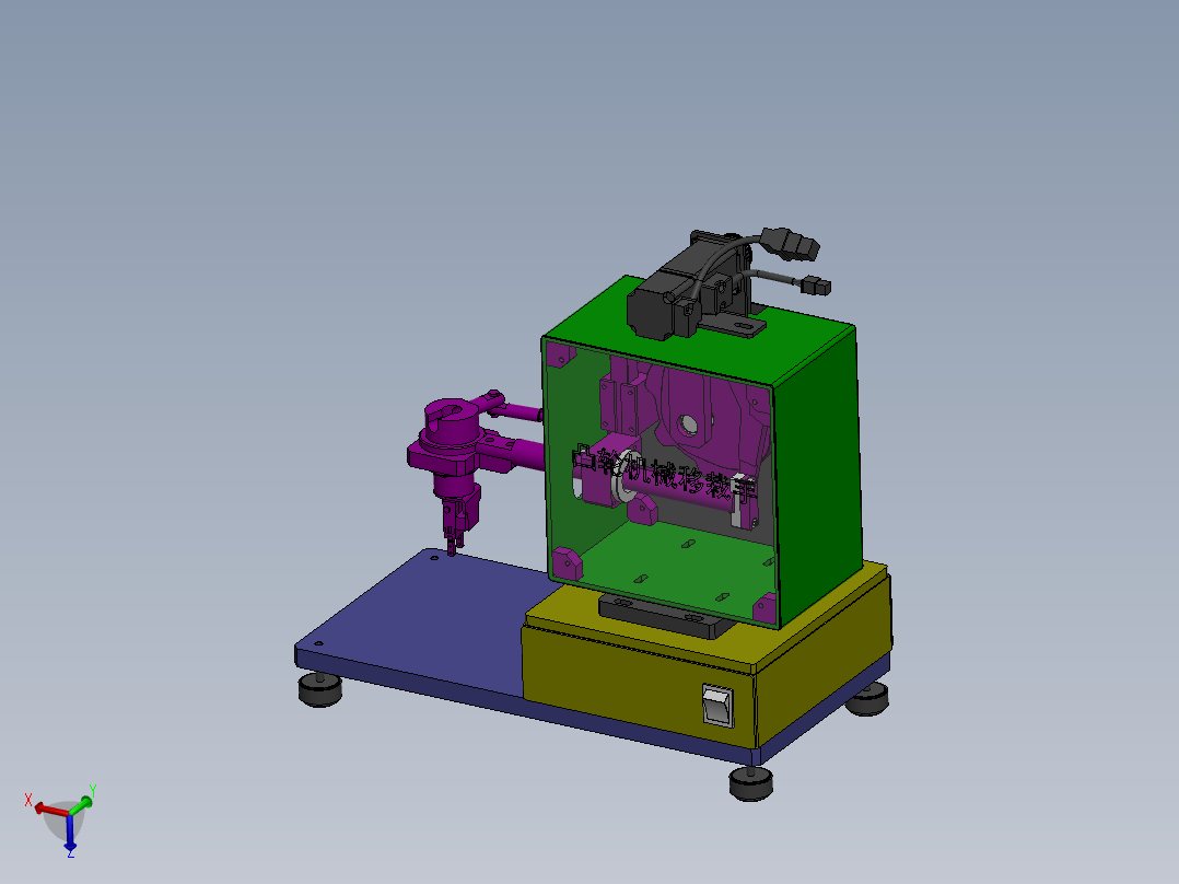 凸轮机械移栽手3D数模图纸 Solidworks设计 附STP