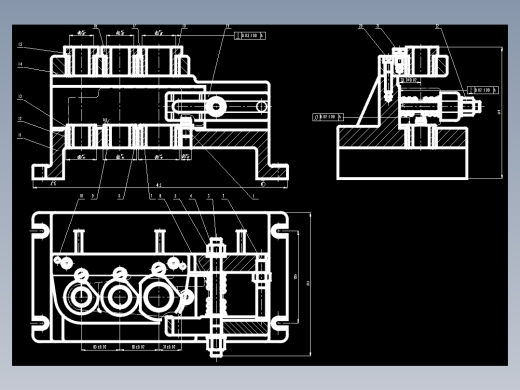 CA6140车床后托架的加工工艺与钻床夹具设计(论文+DWG图纸)