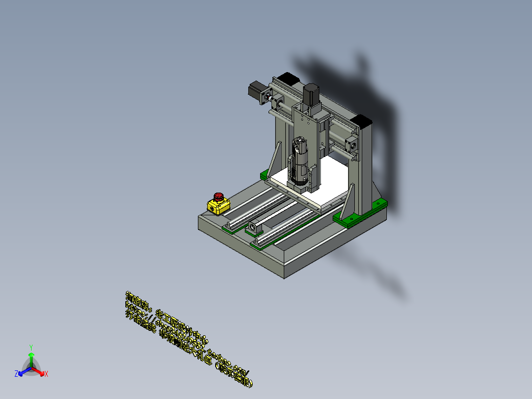 A8_桌面型三轴数控铣床SW2013